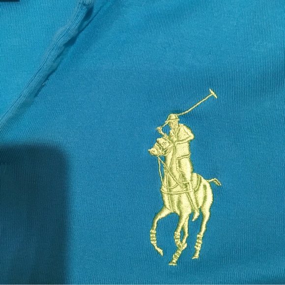 Ralph Lauren polo blue short sleeve blouse - Picture 3 of 9